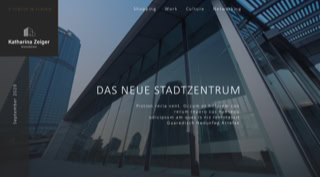 Startseite der Powerpoint Präsentation von Zeiger Immobilien.
