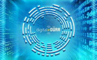 Key Visual für die Serie Dürr digital. 