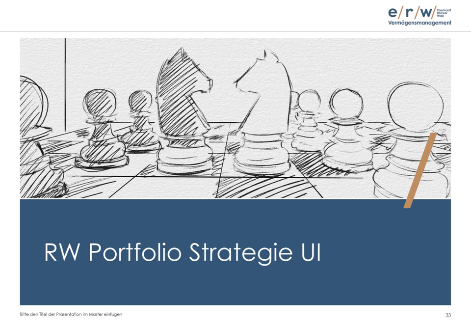 Rubrikfolie mit einer Illustration die Schachfiguren auf einem Schachbrett zeigen