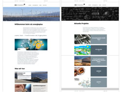 Webdesign für siz energieplus
