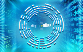 Key Visual für die Serie Dürr digital. 