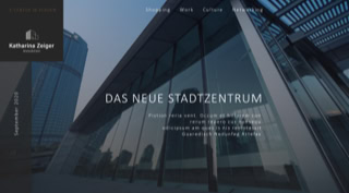 Startseite der Powerpoint Präsentation von Zeiger Immobilien.