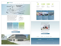 Webdesign für solarzone group