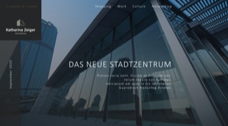 Startseite der Powerpoint Präsentation von Zeiger Immobilien.